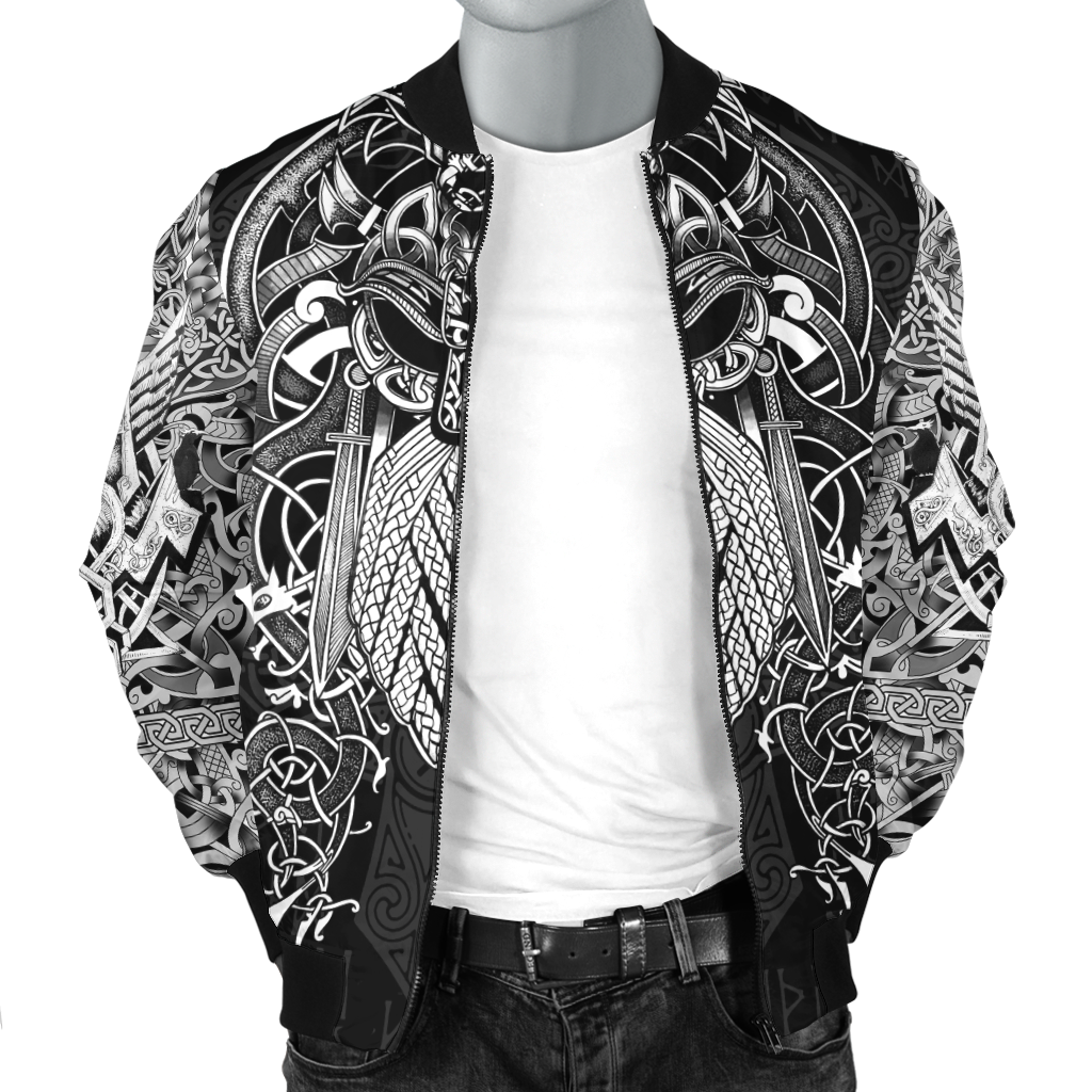 Tattoo print jacket