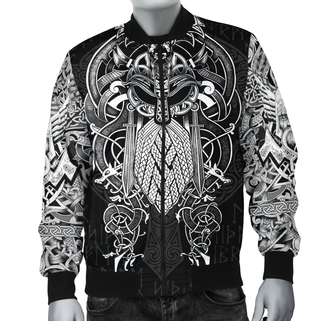 Tattoo print jacket