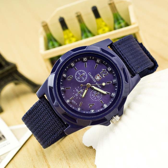 2023 New Famous Brand Men Quartz Watch Army Soldier Military Canvas Strap Fabric Analog Wrist Watches Sports Wristwatches Clock