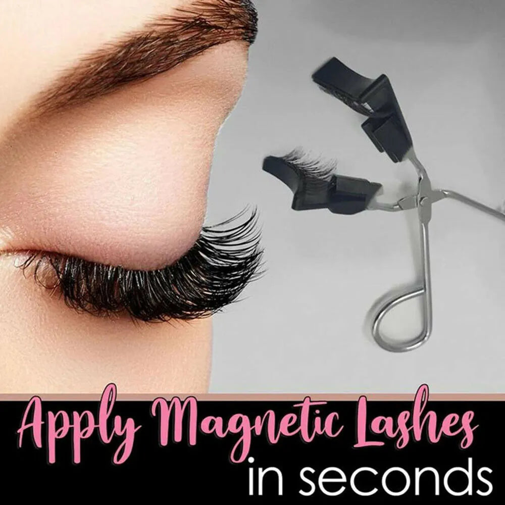 Magnetic Eyelashes No Glue Needed Eyelashes Mink Eyelashes Thick faux cils magnetique Natural False Lashes+Tweezers Makeup Tools