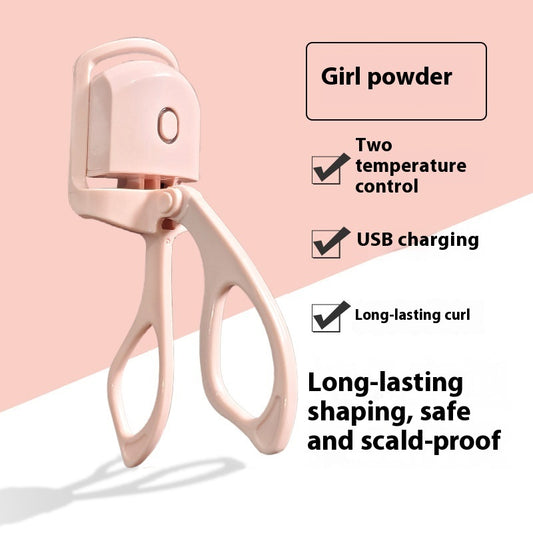 Electric Eyelash Curler Electric Ironing Eyelash Curler Wide Angle Clip Curler Fast Shaping Long-lasting Eyelash Artifact